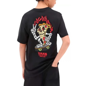 Vans T-shirt s/s Jr. Pizzeria Black
